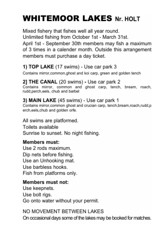 Whitemoor Lakes